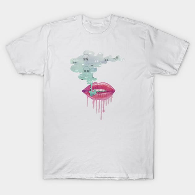 Candy Lips T-Shirt by v.caia